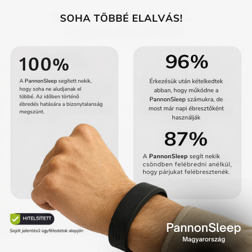 PannonSleep™ Ébresztőpánt Pro