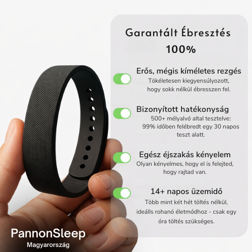 PannonSleep™ Ébresztőpánt Pro