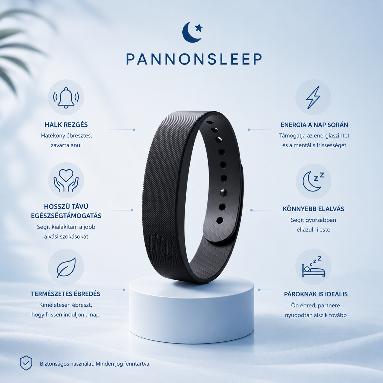 PannonSleep™ Ébresztőpánt Pro